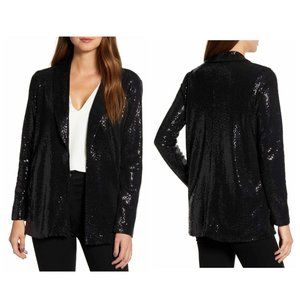 Gibson Black Sequin Blazer Jacket